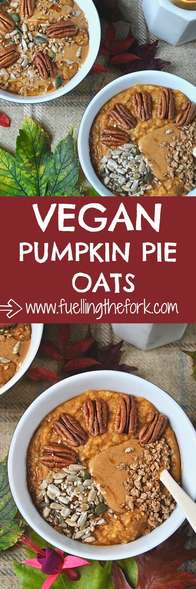 Vegan Pumpkin Pie Oats